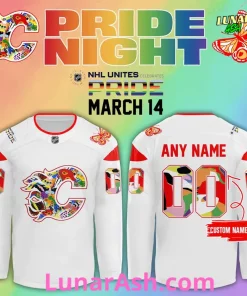 Calgary Flames Pride Night Special Edition Hockey Jersey