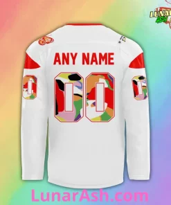 Calgary Flames Pride Night Special Edition Hockey Jersey 2
