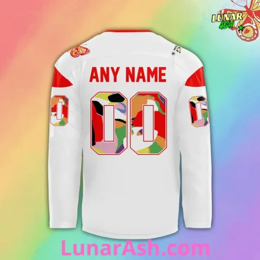 Calgary Flames Pride Night Special Edition Hockey Jersey