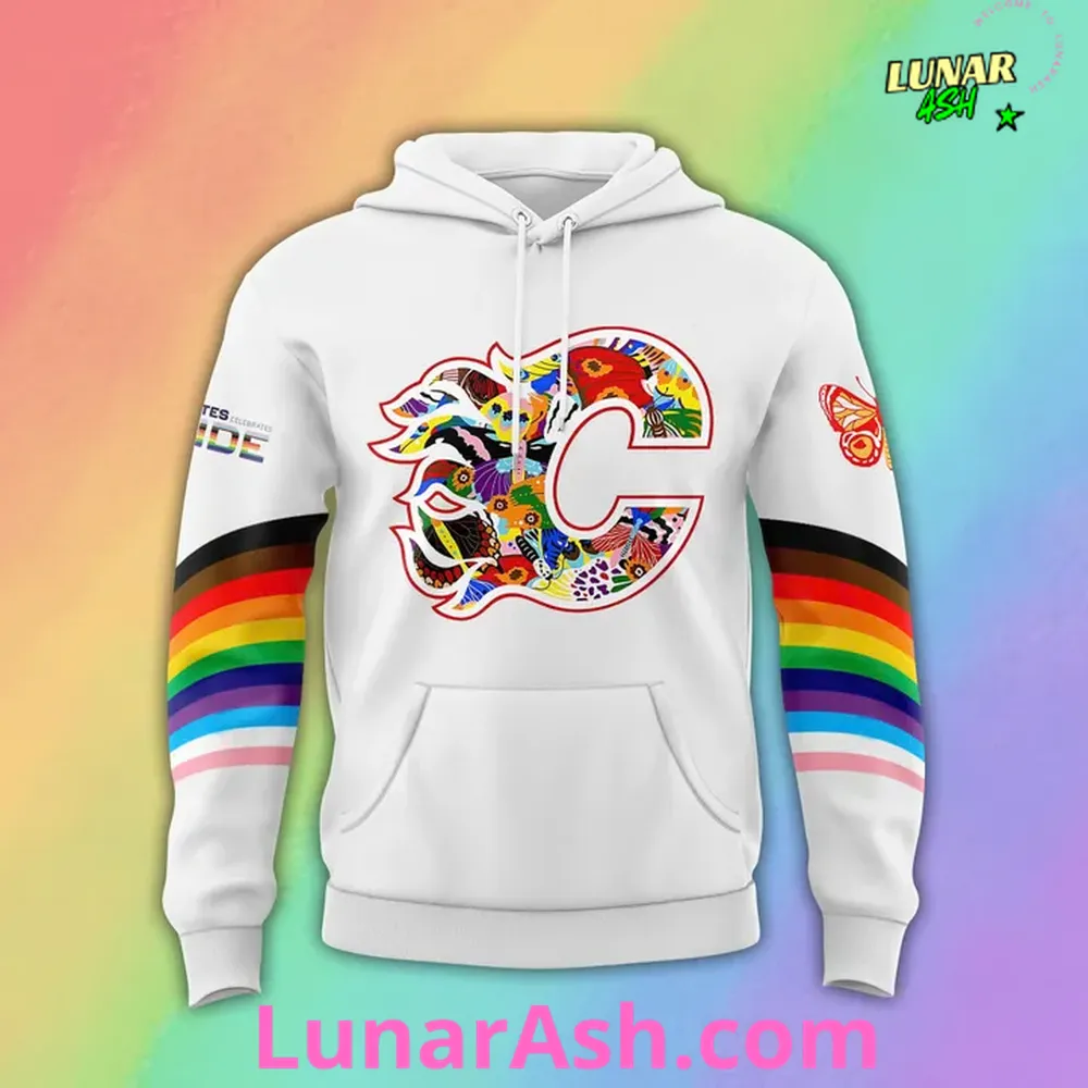 Calgary Flames Pride Night Special Edition Hoodie Calgary Flames Pride Night Special Edition Hoodie