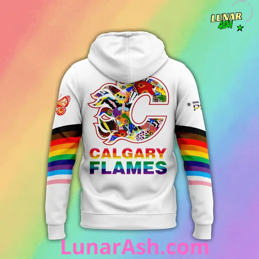 Calgary Flames Pride Night Special Edition Hoodie Calgary Flames Pride Night Special Edition Hoodie