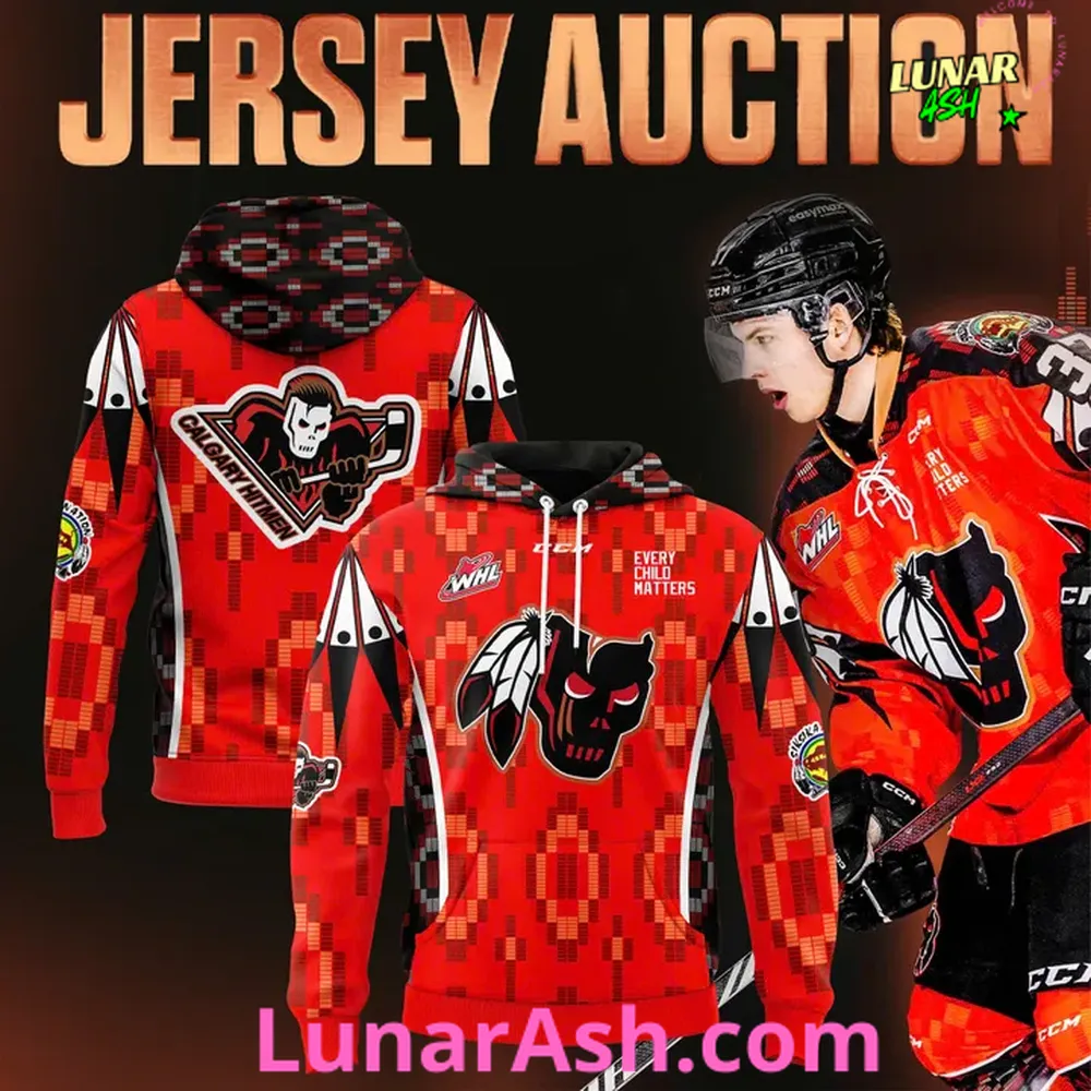 Calgary Hitmen Every Child Matters Indigenous Tribute Hoodie Calgary Hitmen Every Child Matters Indigenous Tribute Hoodie