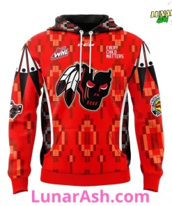 Calgary Hitmen Every Child Matters Indigenous Tribute Hoodie