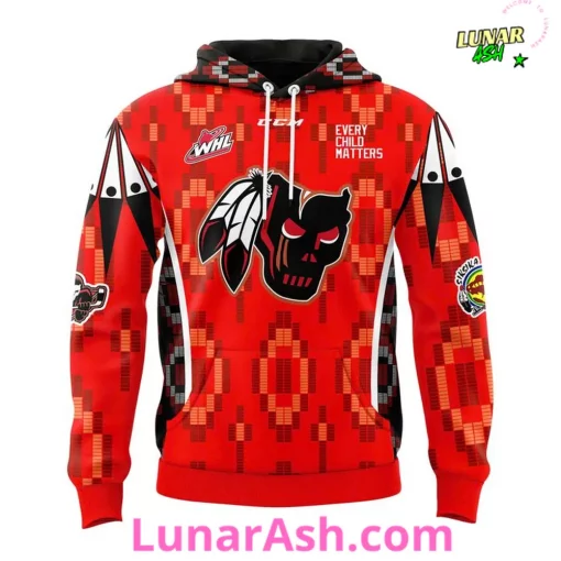 Calgary Hitmen Every Child Matters Indigenous Tribute Hoodie