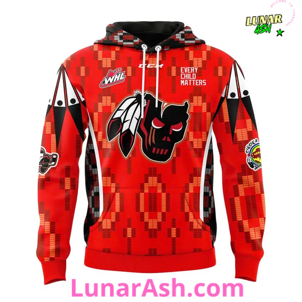 Calgary Hitmen Every Child Matters Indigenous Tribute Hoodie Calgary Hitmen Every Child Matters Indigenous Tribute Hoodie