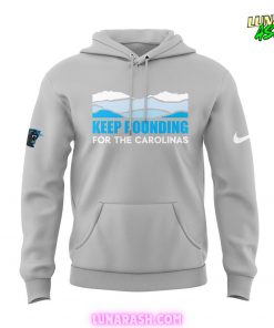 Carolina Panthers Keep Pounding 2024 Gray Hoodie