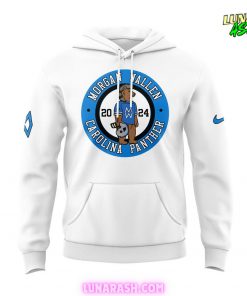 Carolina Panthers Morgan Wallen 2024 White Hoodie