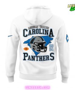 Carolina Panthers Morgan Wallen 2024 White Hoodie 3