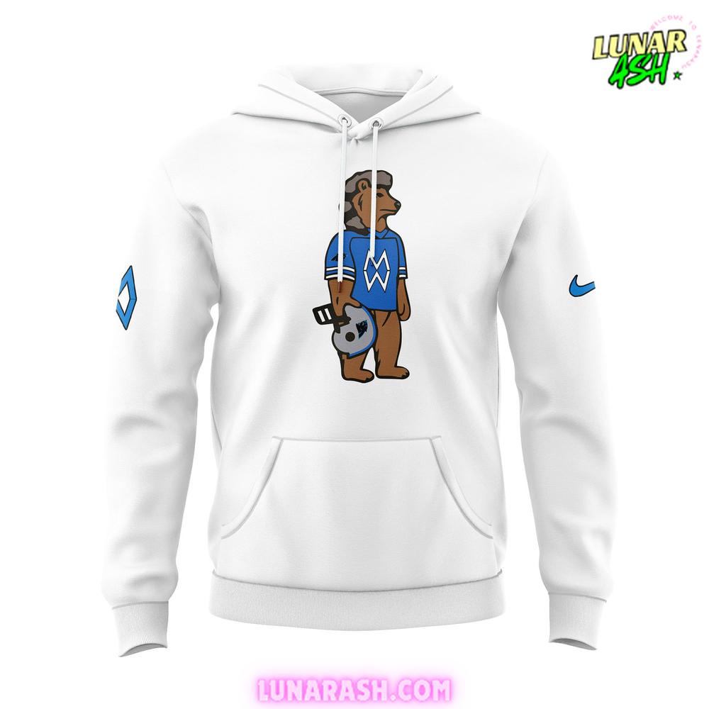 Carolina Panthers x Morgan Wallen Charlotte 2024 White Hoodie Carolina Panthers x Morgan Wallen Charlotte 2024 White Hoodie