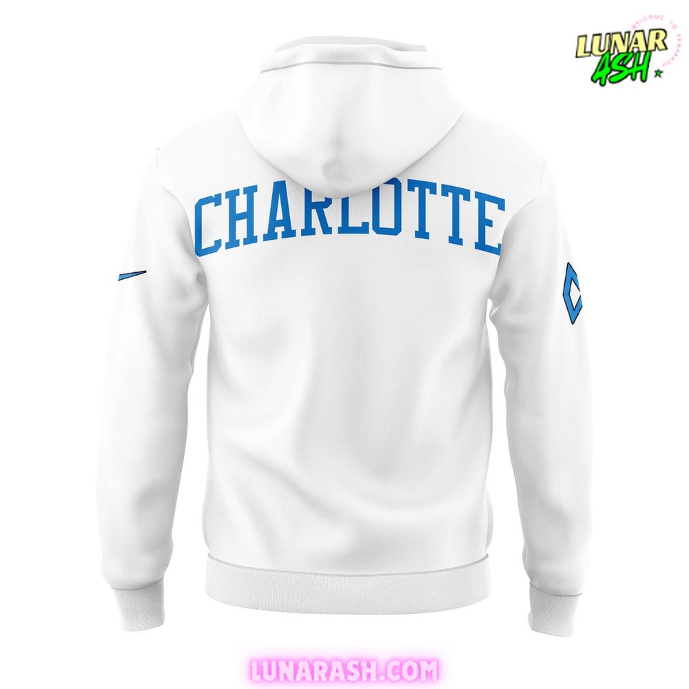 Carolina Panthers x Morgan Wallen Charlotte 2024 White Hoodie Carolina Panthers x Morgan Wallen Charlotte 2024 White Hoodie
