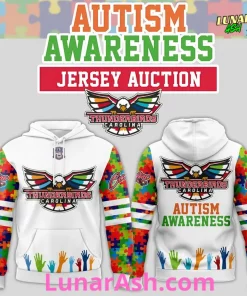Carolina Thunderbirds Autism Awareness 2025 Special Hoodie