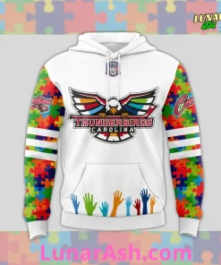 Carolina Thunderbirds Autism Awareness 2025 Special Hoodie