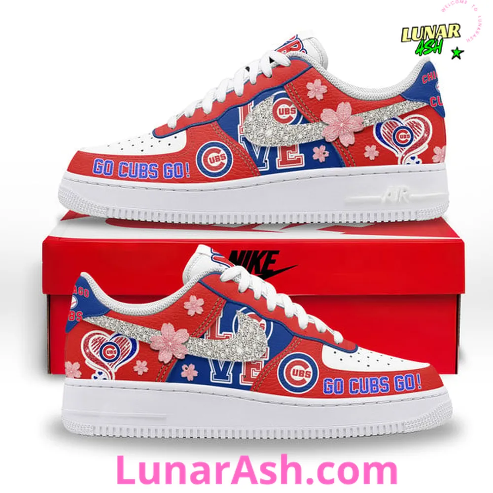 Chicago Cubs Go Cubs Go Limited Edition Nike Air Force 1 Chicago Cubs Go Cubs Go Limited Edition Nike Air Force 1