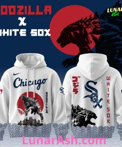 Chicago White Sox 2025 Japan x Godzilla Hoodie