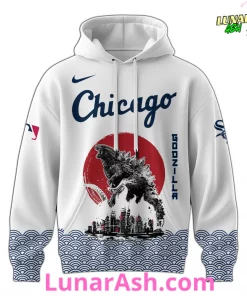 Chicago White Sox 2025 Japan x Godzilla Hoodie