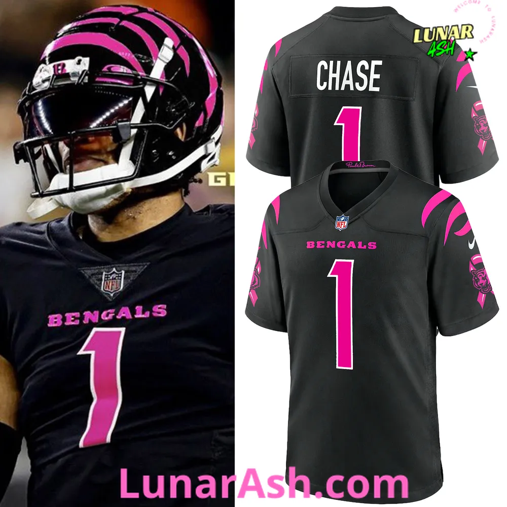 Cincinnati Bengals Breast Cancer 2024 Football Jersey Cincinnati Bengals Breast Cancer 2024 Football Jersey