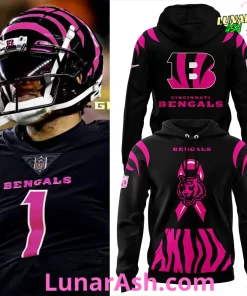 Cincinnati Bengals Breast Cancer 2024 Hoodie