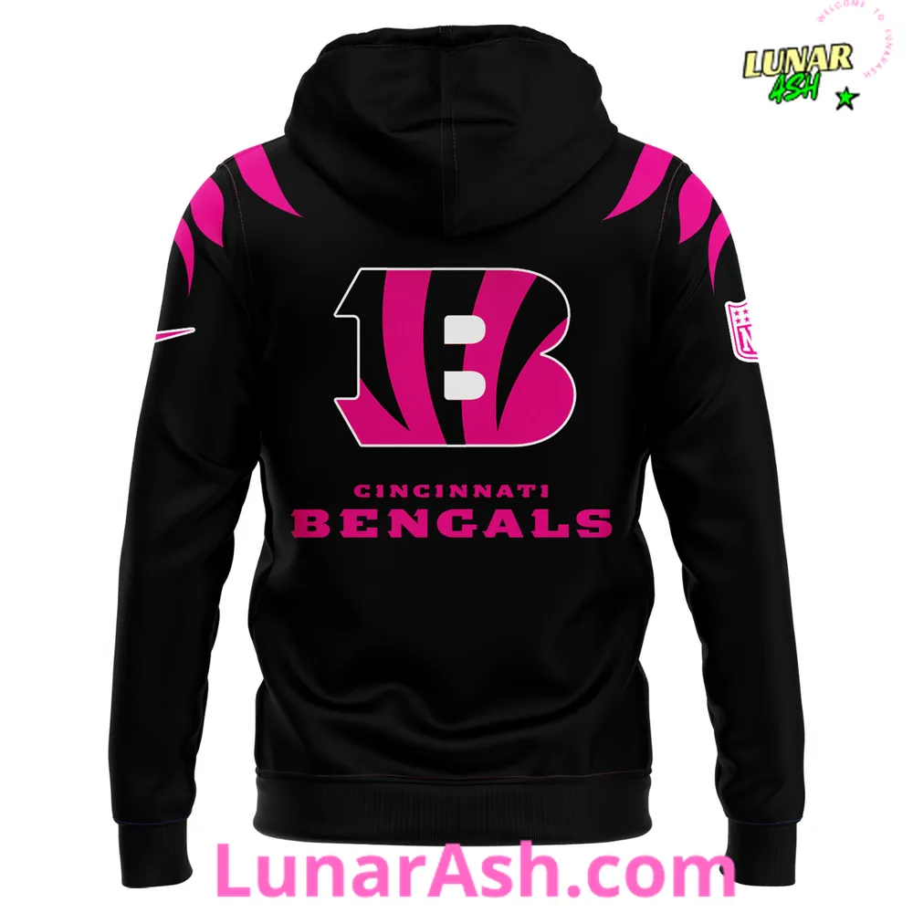 Cincinnati Bengals Breast Cancer 2024 Hoodie Cincinnati Bengals Breast Cancer 2024 Hoodie