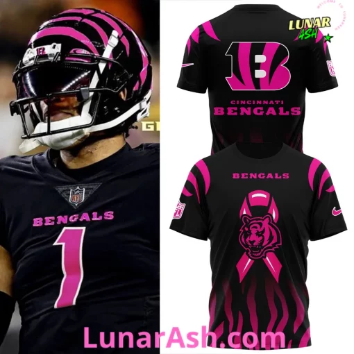Cincinnati Bengals Breast Cancer 2024 T-Shirt