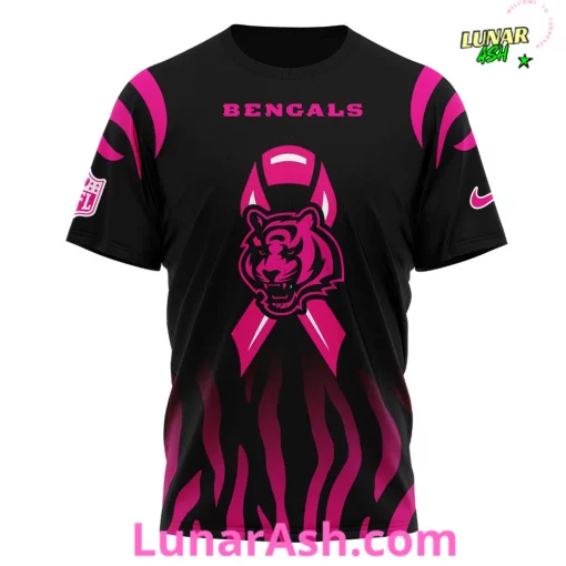 Cincinnati Bengals Breast Cancer 2024 T-Shirt