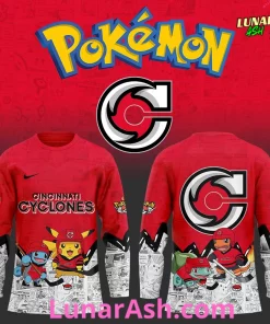 Cincinnati Cyclones x Pokémon Special Hockey Jersey