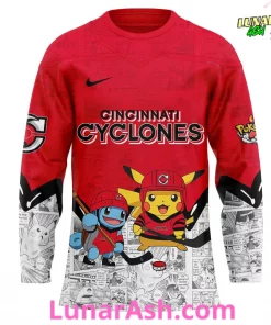 Cincinnati Cyclones x Pokémon Special Hockey Jersey