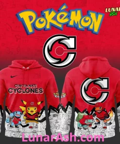 Cincinnati Cyclones x Pokémon Special Hoodie 1
