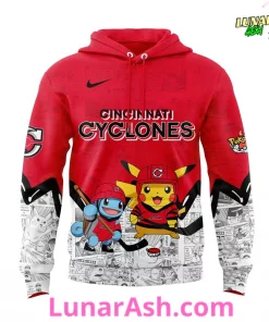 Cincinnati Cyclones x Pokémon Special Hoodie 2