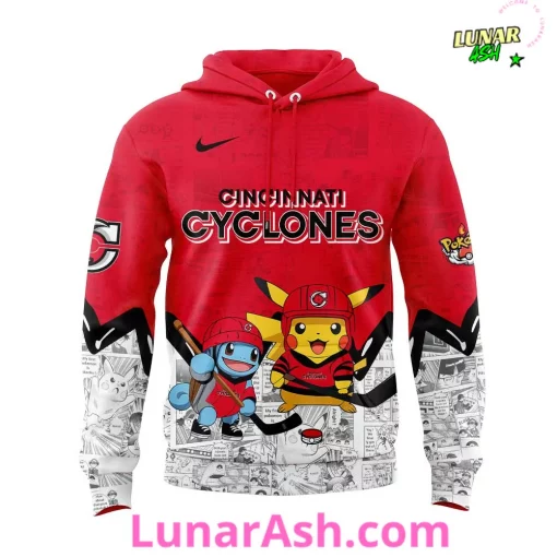Cincinnati Cyclones x Pokémon Special Hoodie