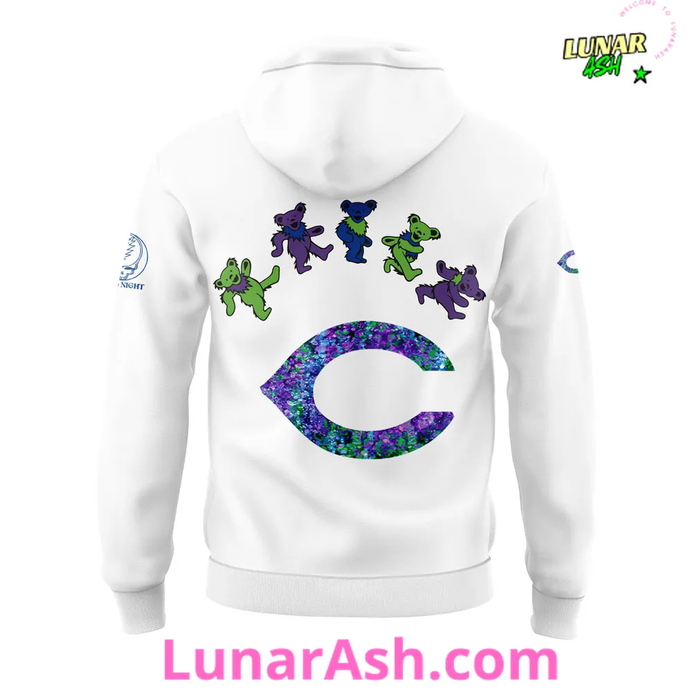 Cincinnati Reds Grateful Dead Night Special Hoodie Cincinnati Reds Grateful Dead Night Special Hoodie