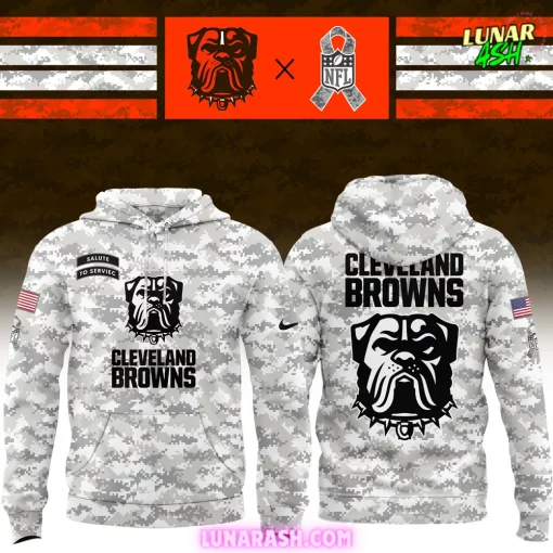 Cleveland Browns Salute to Service 2024 Hoodie