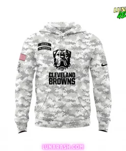 Cleveland Browns Salute to Service 2024 Hoodie 2
