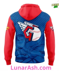 Cleveland Guardians DC’s Superman™ Night Hoodie 3