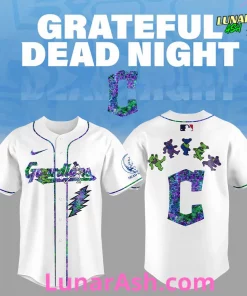 Cleveland Guardians Grateful Dead Night Special Jersey
