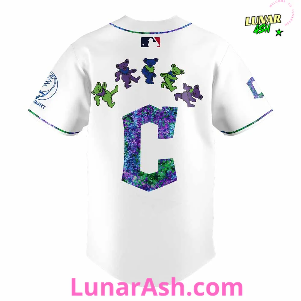 Cleveland Guardians Grateful Dead Night Special Jersey Cleveland Guardians Grateful Dead Night Special Jersey