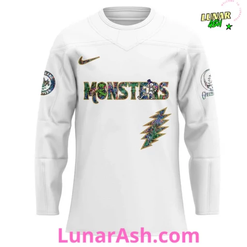 Cleveland Monsters Grateful Dead Night Special Hockey Jersey