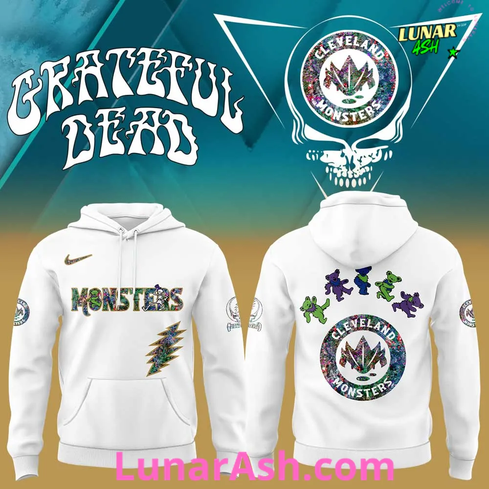 Cleveland Monsters Grateful Dead Night Special Hoodie Cleveland Monsters Grateful Dead Night Special Hoodie