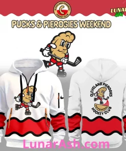Cleveland Pierogies Pucks & Pierogies Weekend Limited Edition Half Zip Hoodie