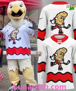 Cleveland Pierogies Pucks & Pierogies Weekend Limited Edition Hockey Jersey