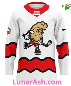 Cleveland Pierogies Pucks & Pierogies Weekend Limited Edition Hockey Jersey