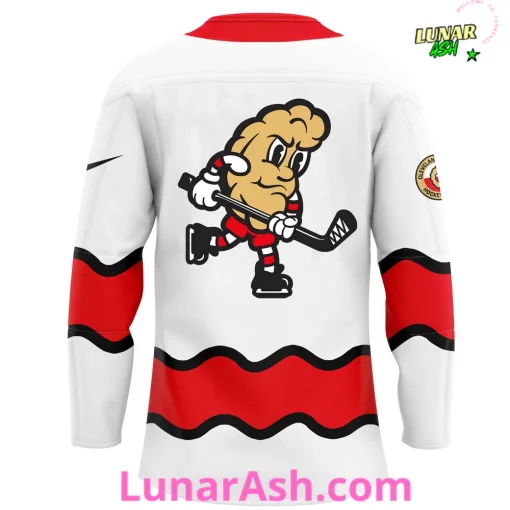 Cleveland Pierogies Pucks & Pierogies Weekend Limited Edition Hockey Jersey