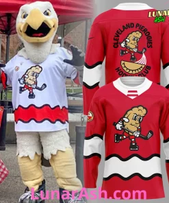 Cleveland Pierogies Pucks & Pierogies Weekend Special Hockey Jersey