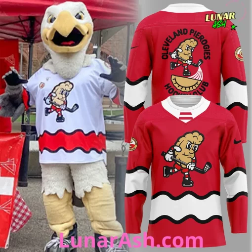 Cleveland Pierogies Pucks & Pierogies Weekend Special Hockey Jersey