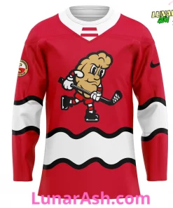 Cleveland Pierogies Pucks & Pierogies Weekend Special Hockey Jersey