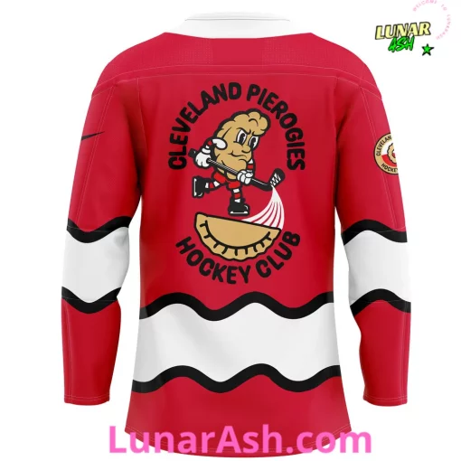 Cleveland Pierogies Pucks & Pierogies Weekend Special Hockey Jersey