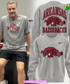 Coach John Calipari Arkansas Razorbacks Basketball 2024 Sweatshirt