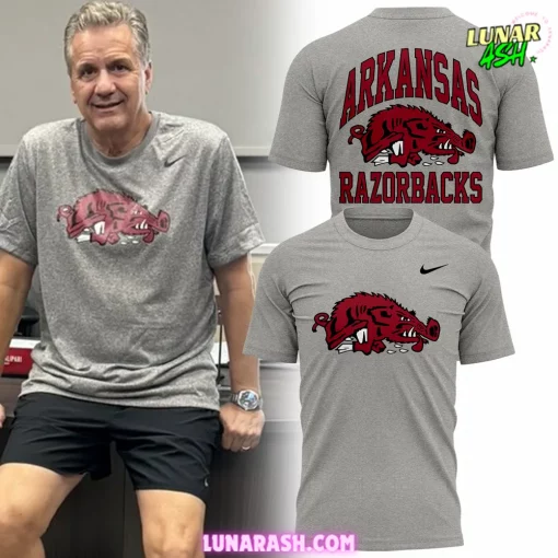 Coach John Calipari Arkansas Razorbacks Basketball 2024 T-Shirt