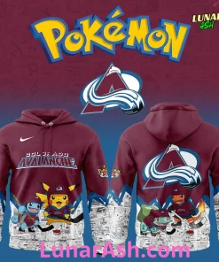 Colorado Avalanche x Pokémon Special Hoodie 1