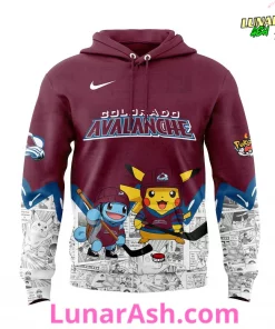 Colorado Avalanche x Pokémon Special Hoodie 2