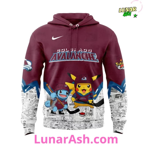 Colorado Avalanche x Pokémon Special Hoodie